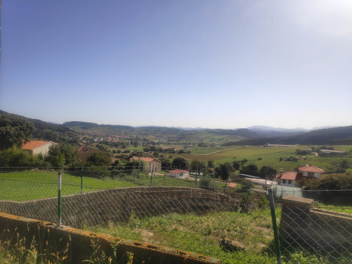 Farms, farm buildings, blistering sun.